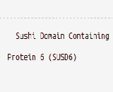 Sushi Domain Containing Protein 6 (SUSD6)