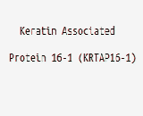 Keratin Associated Protein 16-1 (KRTAP16-1)